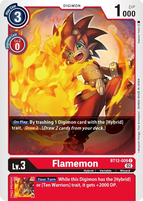 Flamemon (BT12-009)