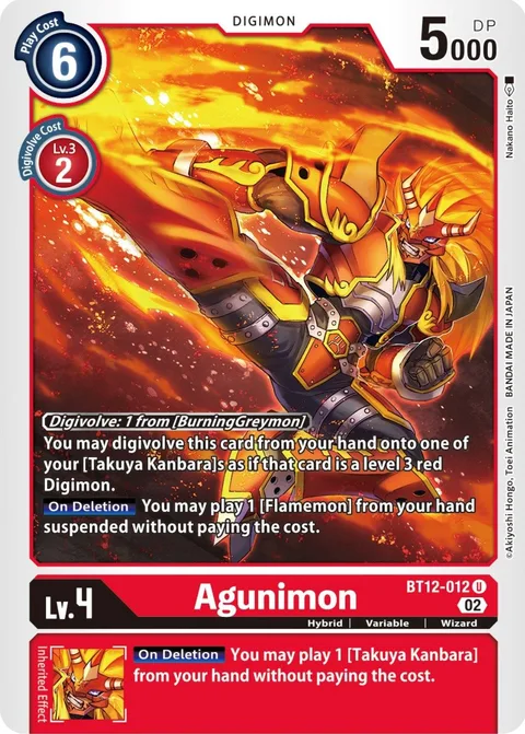 Agunimon (BT12-012)