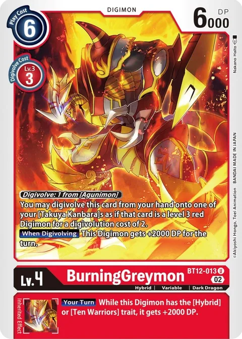 BurningGreymon (BT12-013)