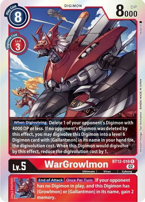 WarGrowlmon (BT12-016)