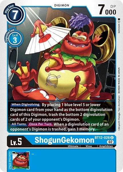 ShogunGekomon (BT12-026)