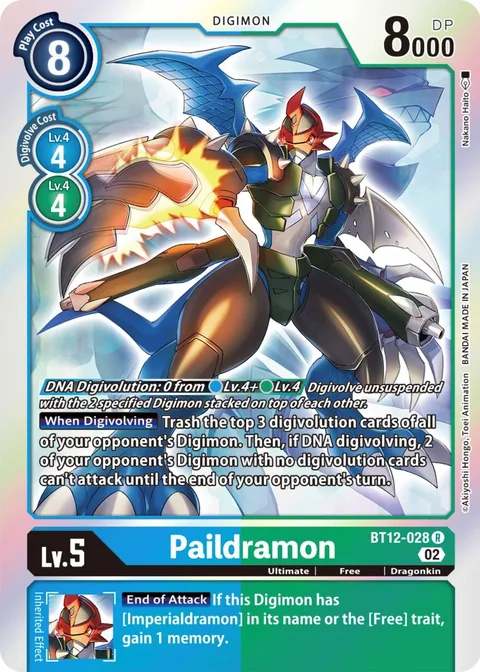Paildramon (BT12-028)
