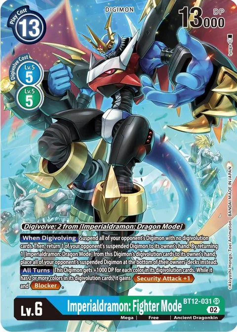 Imperialdramon: Fighter Mode (BT12-031)