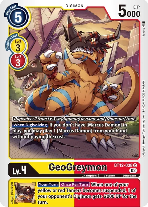 GeoGreymon (BT12-038)