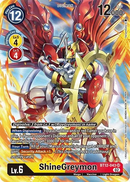 ShineGreymon (BT12-043)