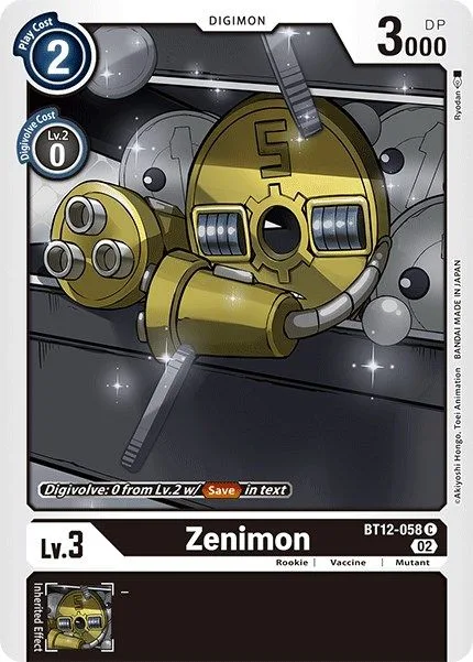 Zenimon (BT12-058)