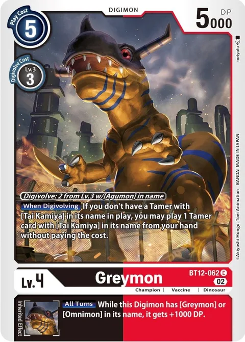 Greymon (BT12-062)