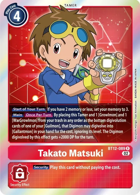 Takato Matsuki (BT12-089)