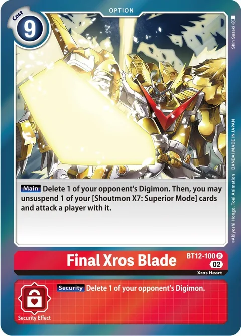 Final Xros Blade (BT12-100)