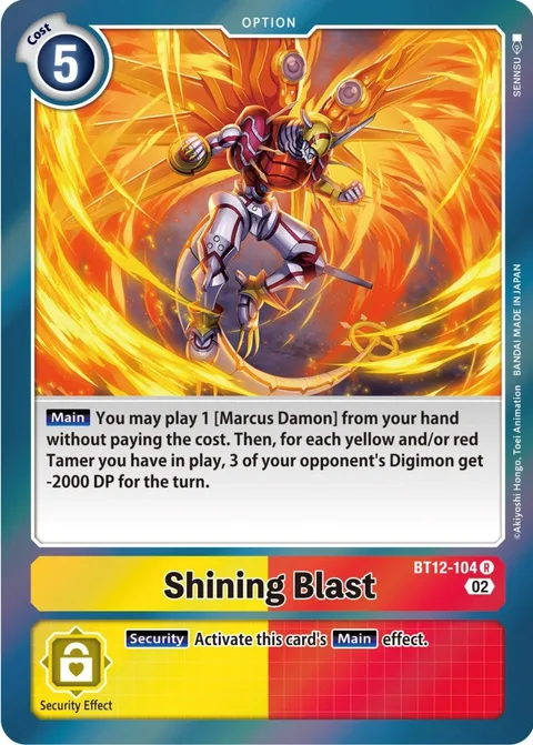 Shining Blast (BT12-104)