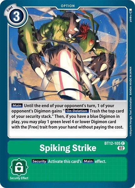 Spiking Strike (BT12-105)