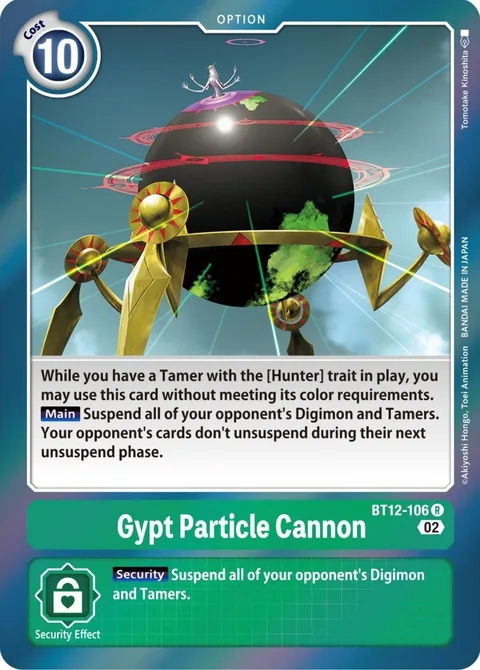 Gypt Particle Cannon (BT12-106)