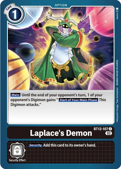 Laplace's Demon (BT12-107)