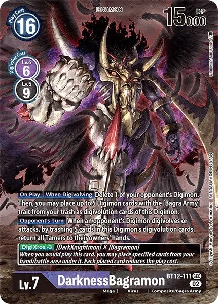 DarknessBagramon (BT12-111)