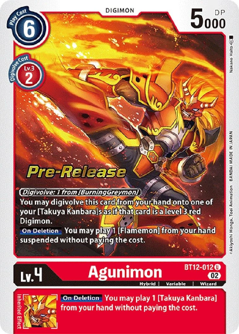 Agunimon (BT12-012)