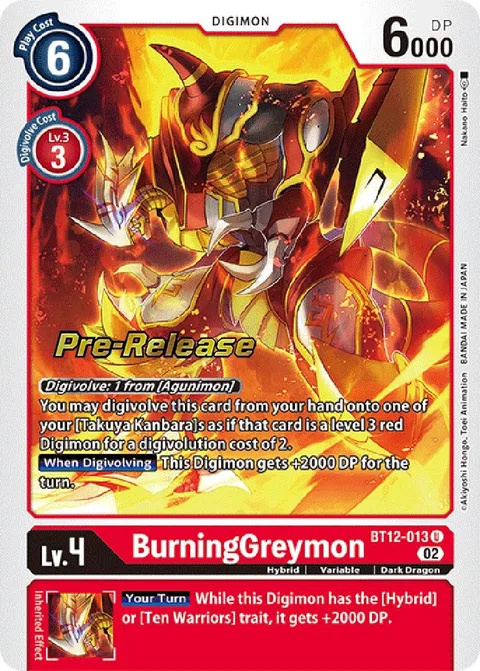 BurningGreymon (BT12-013)