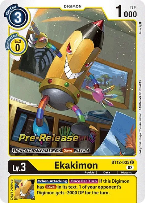 Ekakimon (BT12-035)
