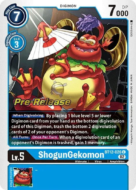 ShogunGekomon (BT12-026)