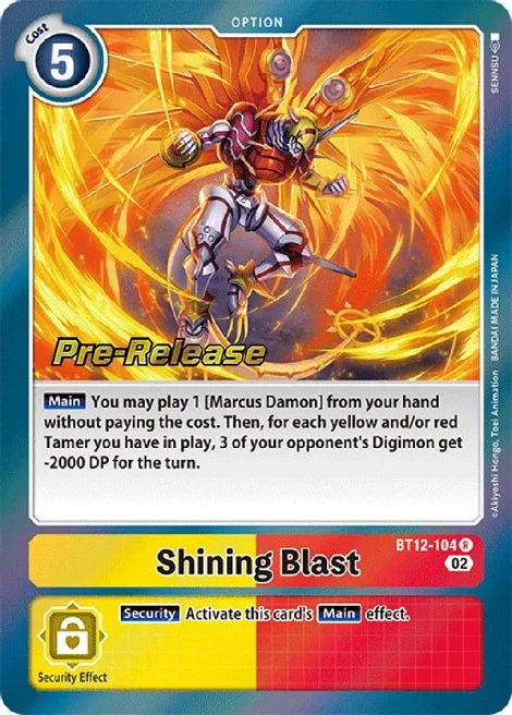 Shining Blast (BT12-104)