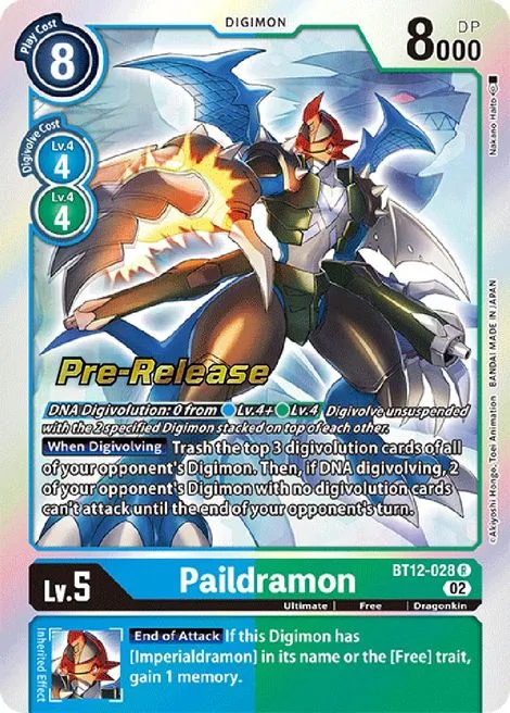 Paildramon (BT12-028)