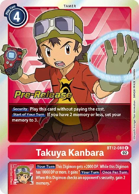 Takuya Kanbara (BT12-088)