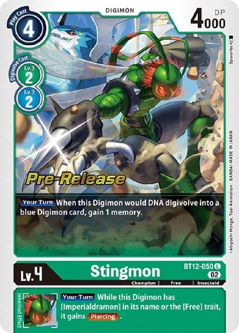 Stingmon (BT12-050)