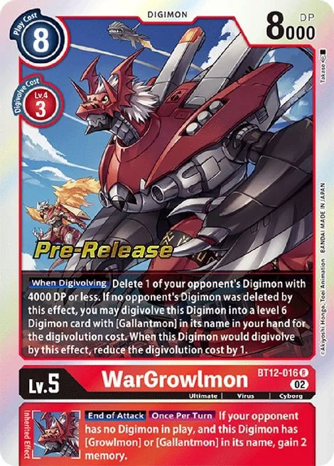 WarGrowlmon (BT12-016)