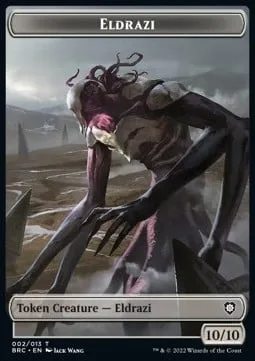 Eldrazi Token (C 10/10) // Servo Token (A 1/1)