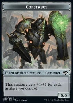 Construct Token (A 0/0) // Thopter Token (A 1/1)