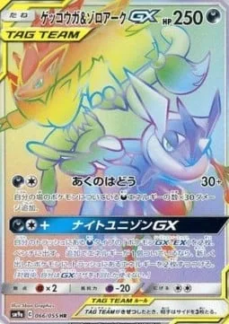 Greninja & Zoroark GX [Dark Pulse | Dark Union GX]