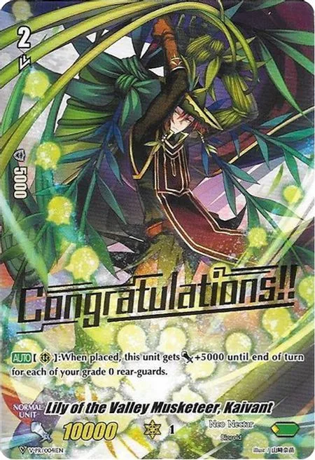 Lily of the Valley Musketeer, Kaivant [V Format]