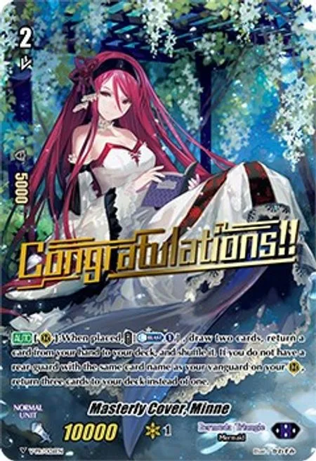 Masterly Cover, Minne [V Format]