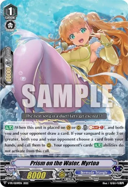 Prism on the Water, Myrtoa [V Format]