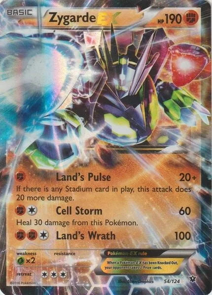 Zygarde EX [Land's Pulse | Cell Storm | Land's Wrath]
