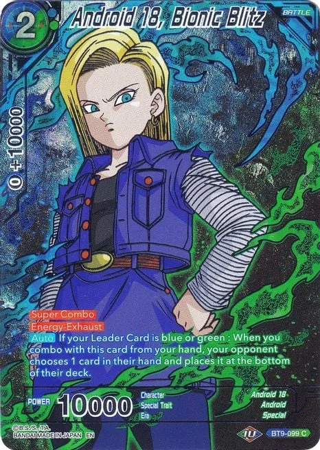 Android 18, Bionic Blitz