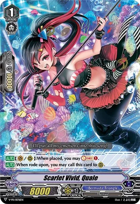 Scarlet Vivid, Quale [V Format]