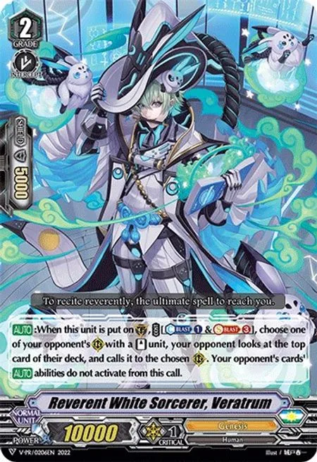 Reverent White Sorcerer, Veratrum [V Format]