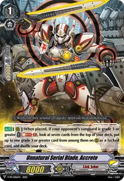 Unnatural Double Edge, Accrete [V Format]