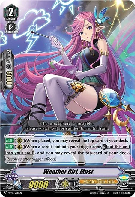 Weather Girl, Must [V Format]