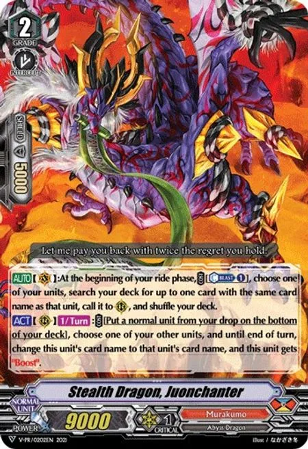 Stealth Dragon, Juonchanter [V Format]