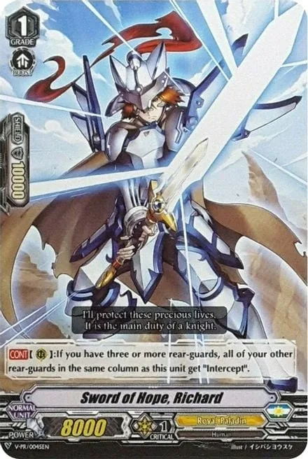 Sword of Hope, Richard [V Format]
