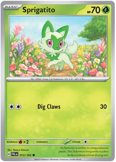 Sprigatito [Dig Claws]
