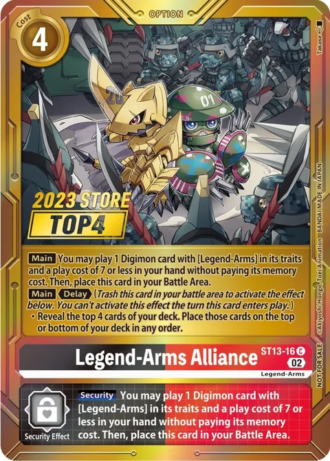 Legend-Arms Alliance (ST13-16)