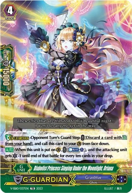 Diabolist Singing Under the Moonlight, Oriana [V Format]