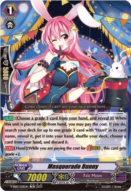 Masquerade Bunny [V Format]
