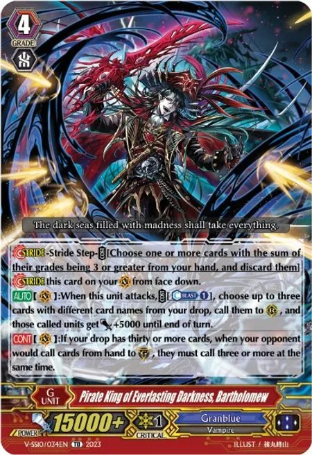 Pirate King of Everlasting Darkness, Bartholomew [V Format]