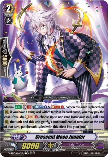 Crescent Moon Juggler [V Format]