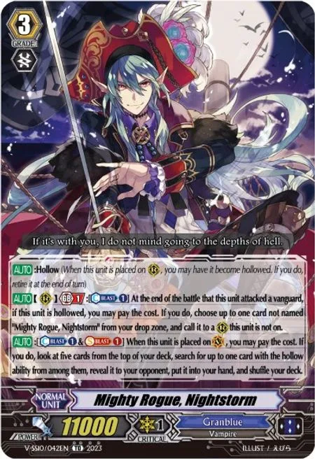 Mighty Rogue, Nightstorm [V Format]