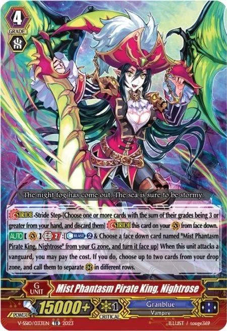 Mist Phantasm Pirate King, Nightrose [V Format]