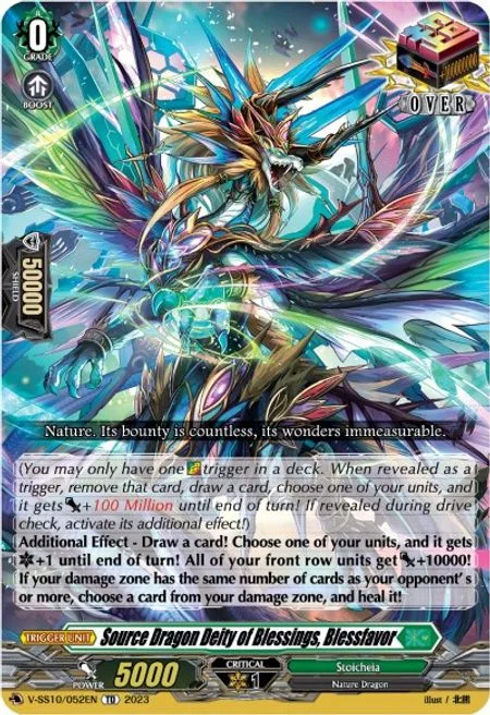 Source Dragon Deity of Blessings, Blessfavor [V Format]